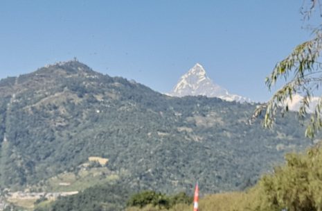 Fishtail Mountain view from Pokhara